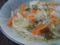 野菜スープが夕飯 2012/04/25 18:14:40