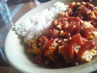 ジャンキーなお昼ご飯 2012/05/08 13:37:27