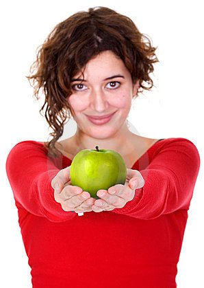 リンゴを食べると、上乗せされた分のエネルギーで太ることもない