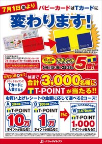 ドラッグ11のポイントカードが変わるようですね