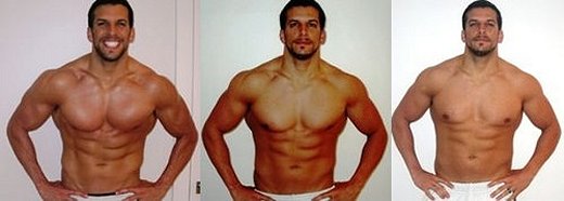 筋肉隆々から太ってさらに元の体型に挑戦した男性