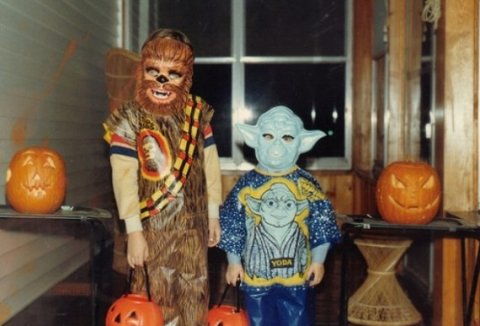 80年代のハロウィンコスチューム写真