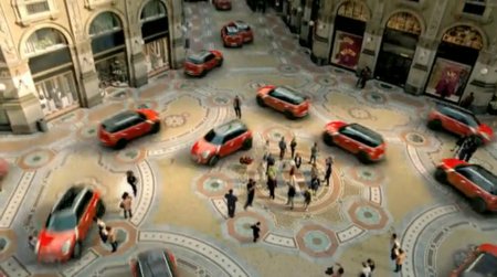 CGと実写を組み合わせたMINIのCM
