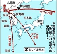 北朝鮮がミサイル実験