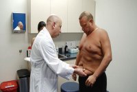 チョコレート・ダイエットに成功した男の人