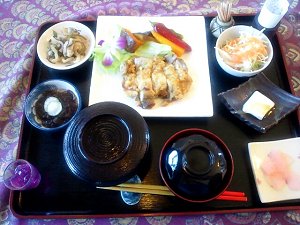 峠の茶屋に行きました
