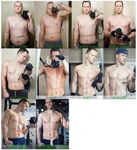 10ヶ月で変わる、肉体改造ビフォー・アフター