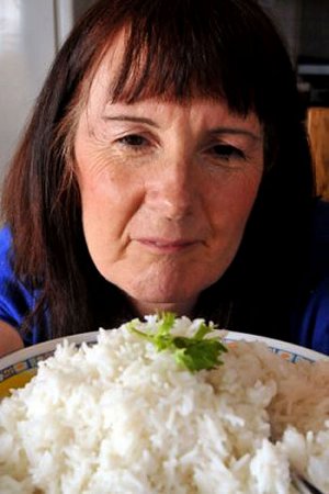 お米しか食べられない女性の話