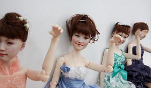 結婚式の記念品にいかが?リアルな人形を作っている会社