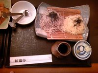 今年の年越しは、日本そばでしたが・・・