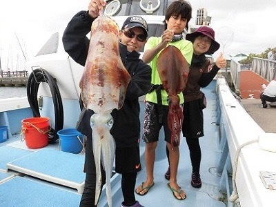 沖縄釣女会４月釣行会『ディープエジング（エギング）』