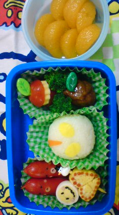 キャラ弁当(^o^)v
