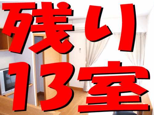 残り13室!