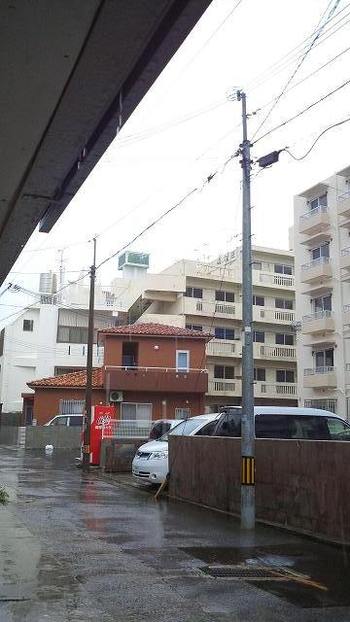 台風!!