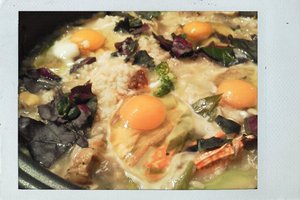 鍋の翌朝ごはん。
