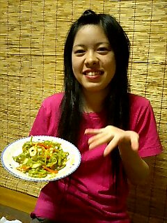 長命草の焼きそば