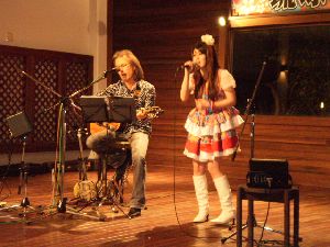 暁さんとライブ♪