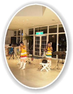 ロービーでライブ♪
