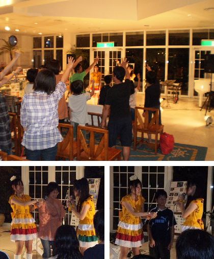 ロービーでライブ♪