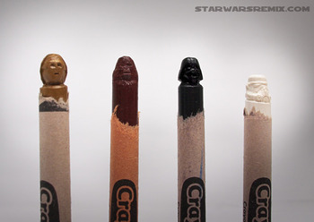 スターウォーズがアートに☆