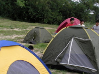 キャンプ in バーンカー