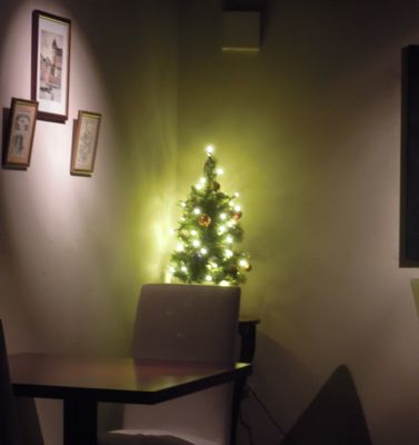 クリスマス気分になりました