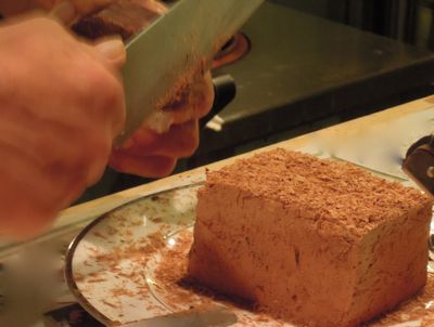 ケーキ作ってます!