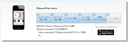 「Music Unlimited」でiPhoneのオフライン再生が可能に!!