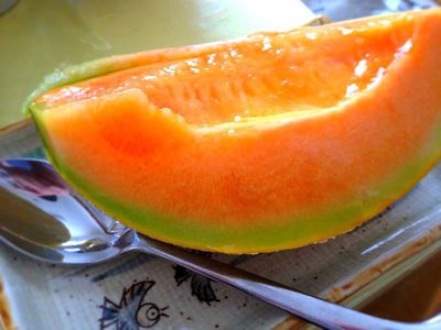 ゆううううううううううううばりメロン!!いただきました!!