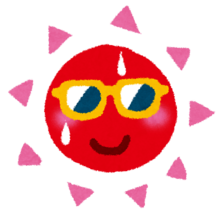 梅雨明けの日差しが暑すぎる! 梅雨明けの日差しが暑すぎる!
