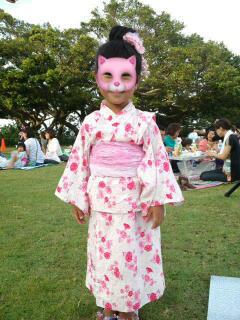 姪っ子の浴衣 完成♪ 姪っ子の浴衣 完成♪