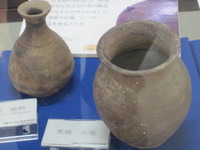 壷屋焼き、アラヤチ、ジョーヤチ、の展示品 2012/03/30 02:51:16