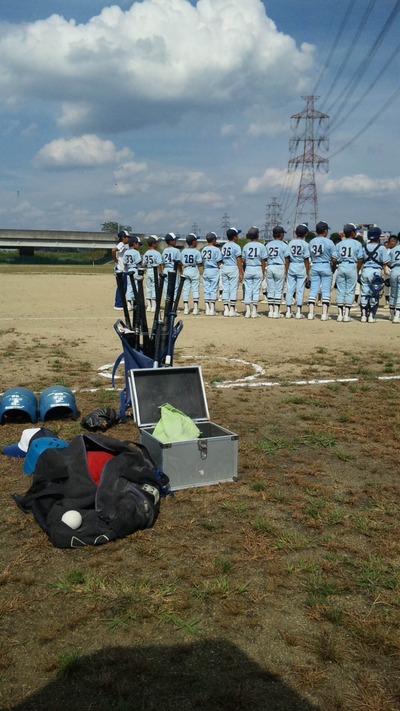 息子が少年野球クラブデビュー!