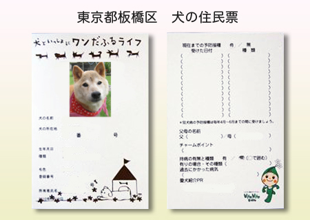 犬の住民票