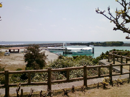 ずんだ号 神の島上陸 その2