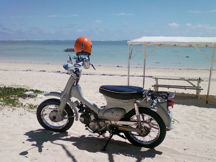 やっぱ自分のバイクはイイな〜。