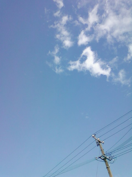 青空!