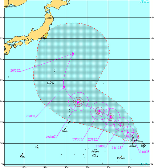 台風28号「レキマー」