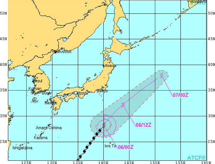 台風20号「ヌーリ」
