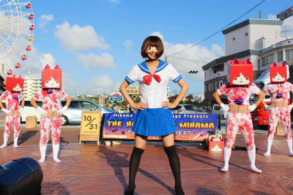 【動画あり】北谷町美浜で「ようかい体操」を踊ってみた【ハロウィン TI-DA Ver.】 【動画あり】北谷町美浜で「ようかい体操」を踊ってみた【ハロウィン TI-DA Ver.】