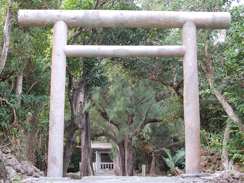 浦添市 伊祖公園 伊祖神社