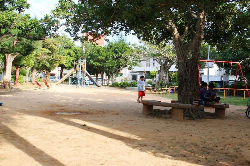 那覇市具志 あさがお公園 広場