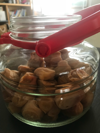 素粒水で梅干し作り☆ 素粒水で梅干し作り☆