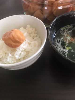 素粒水で梅干し作り☆ 素粒水で梅干し作り☆