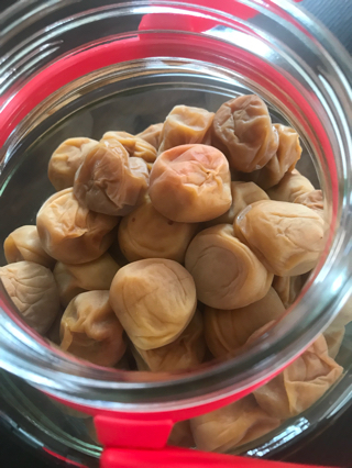 素粒水で梅干し作り☆ 素粒水で梅干し作り☆