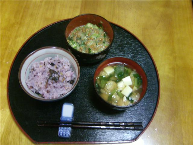 日曜日の朝ごはん