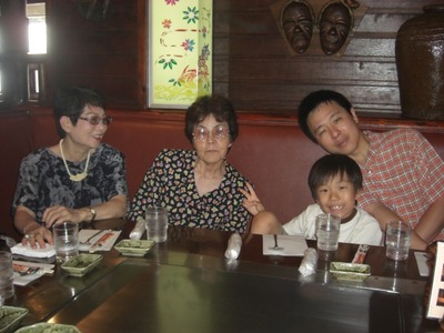 お祝い食事会♪