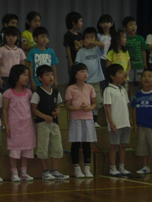 一年生を迎える会♪