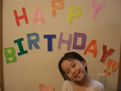 7歳のお誕生日♪