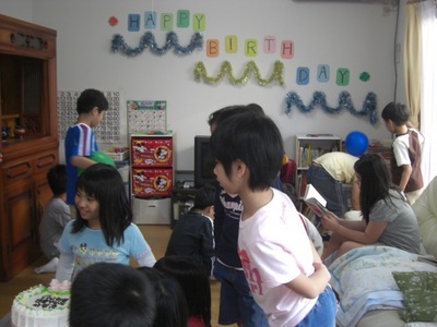 お友達のお誕生会♪